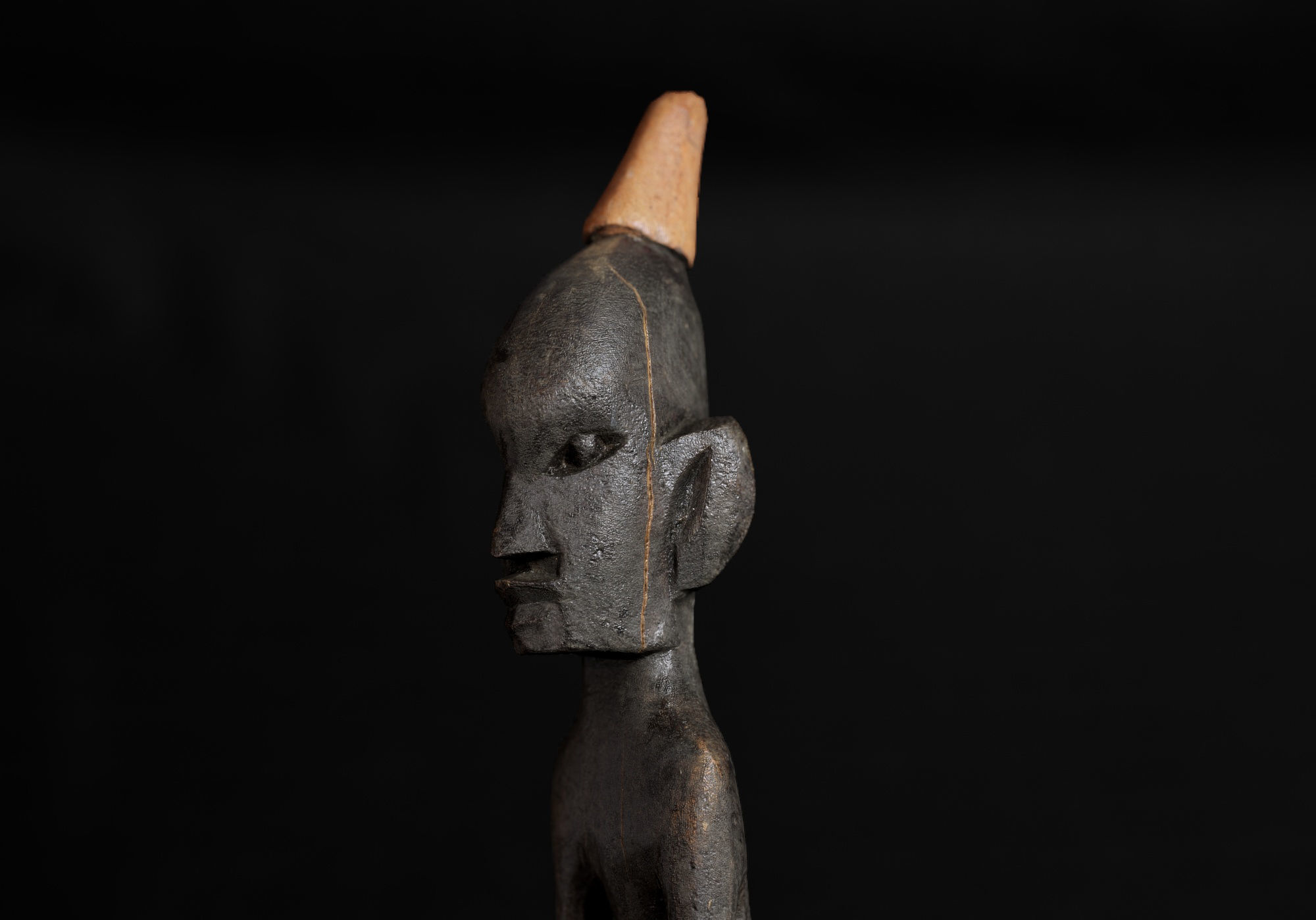 Decoration - African Statue 02 -  Low-poly 3D model_26