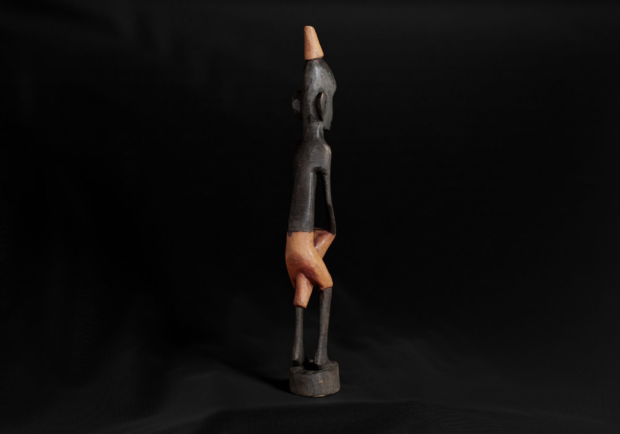 Decoration - African Statue 02 -  Low-poly 3D model_7