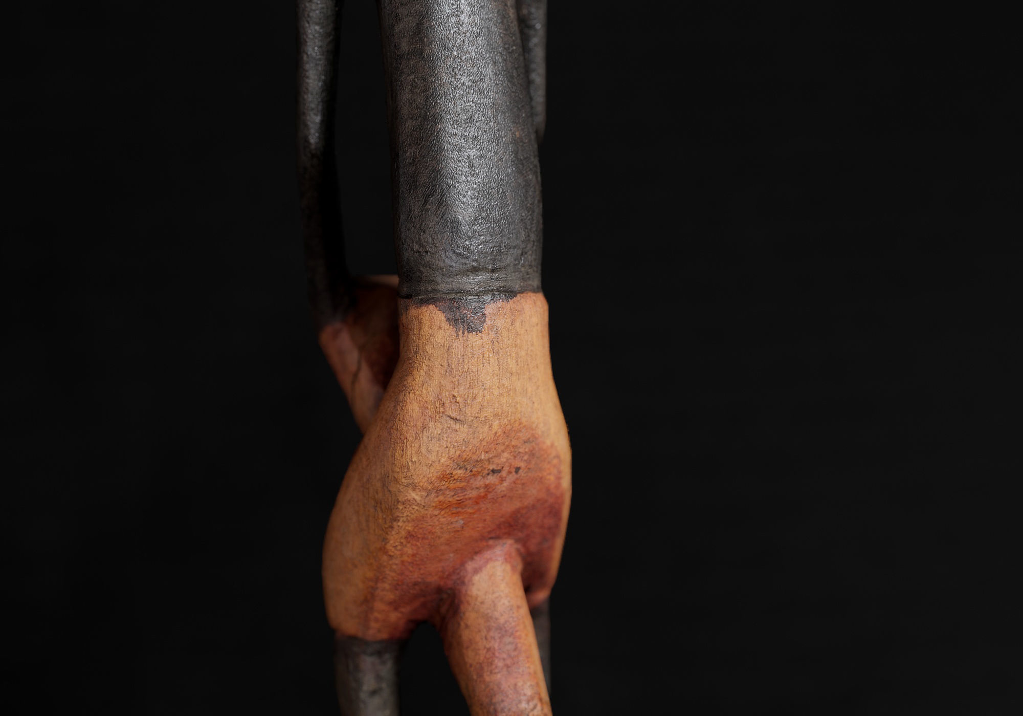 Decoration - African Statue 02 -  Low-poly 3D model_32