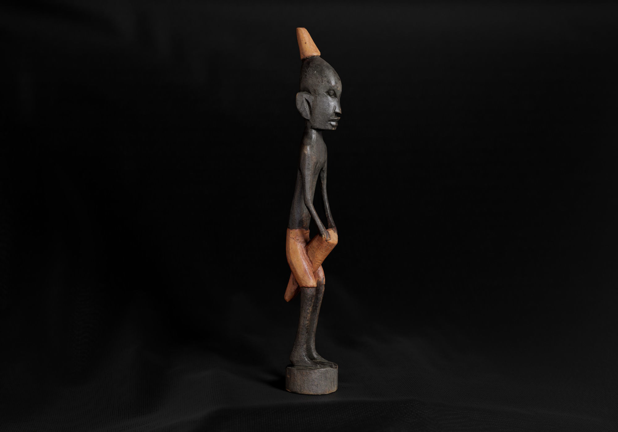 Decoration - African Statue 02 -  Low-poly 3D model_3