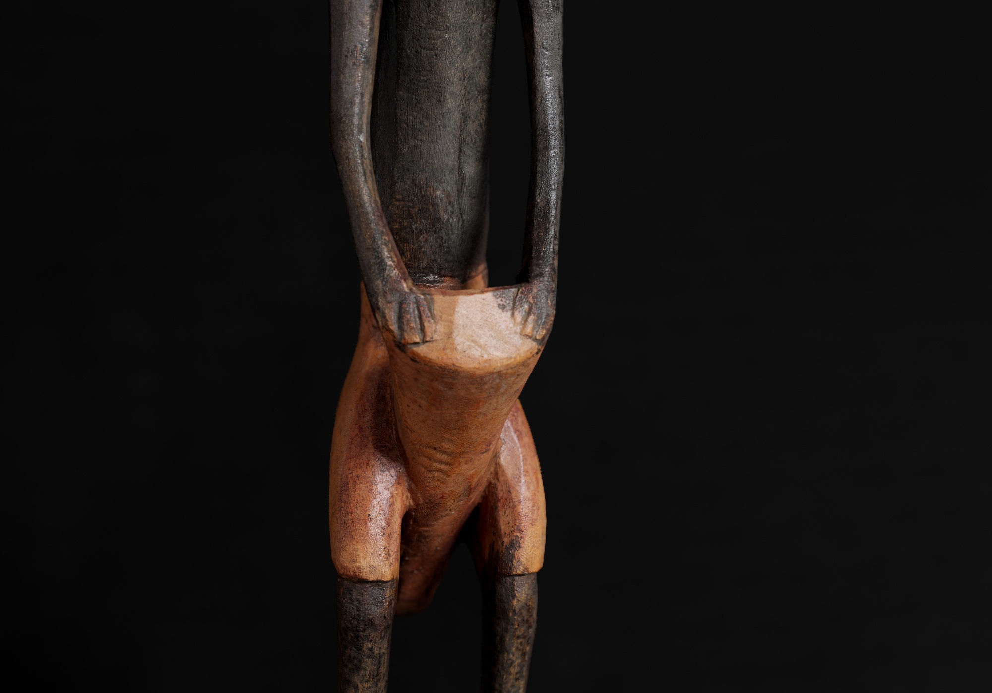 Decoration - African Statue 02 -  Low-poly 3D model_28