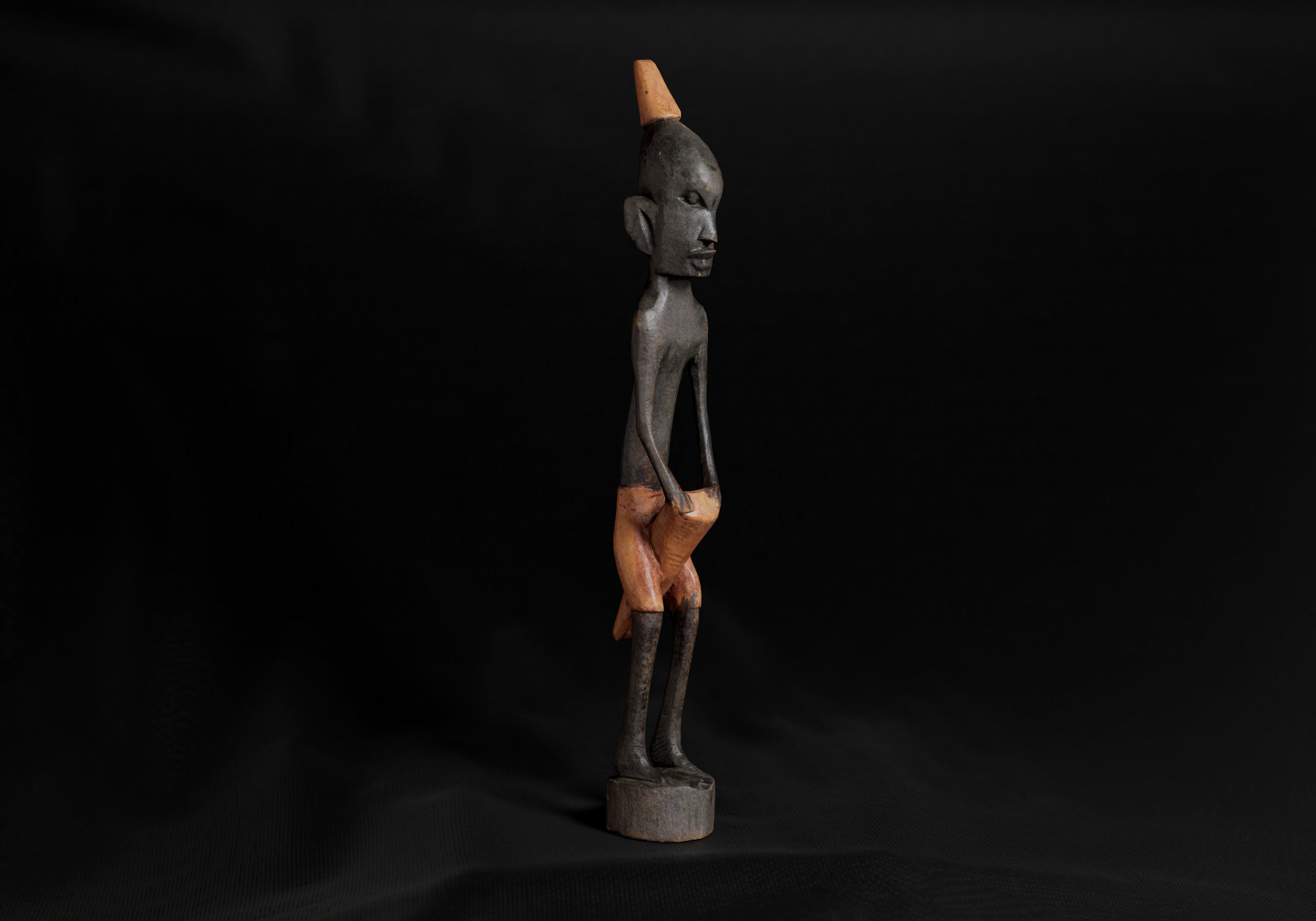 Decoration - African Statue 02 -  Low-poly 3D model_2