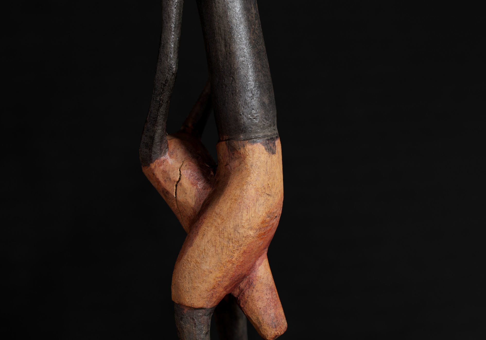 Decoration - African Statue 02 -  Low-poly 3D model_34