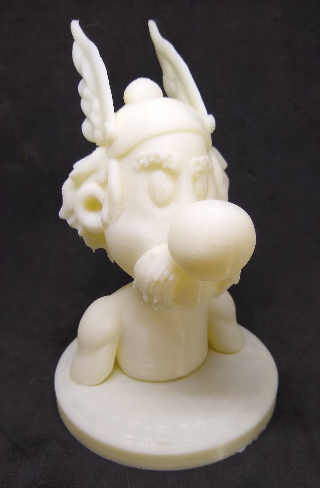 Asterix Bust 3D print model_3
