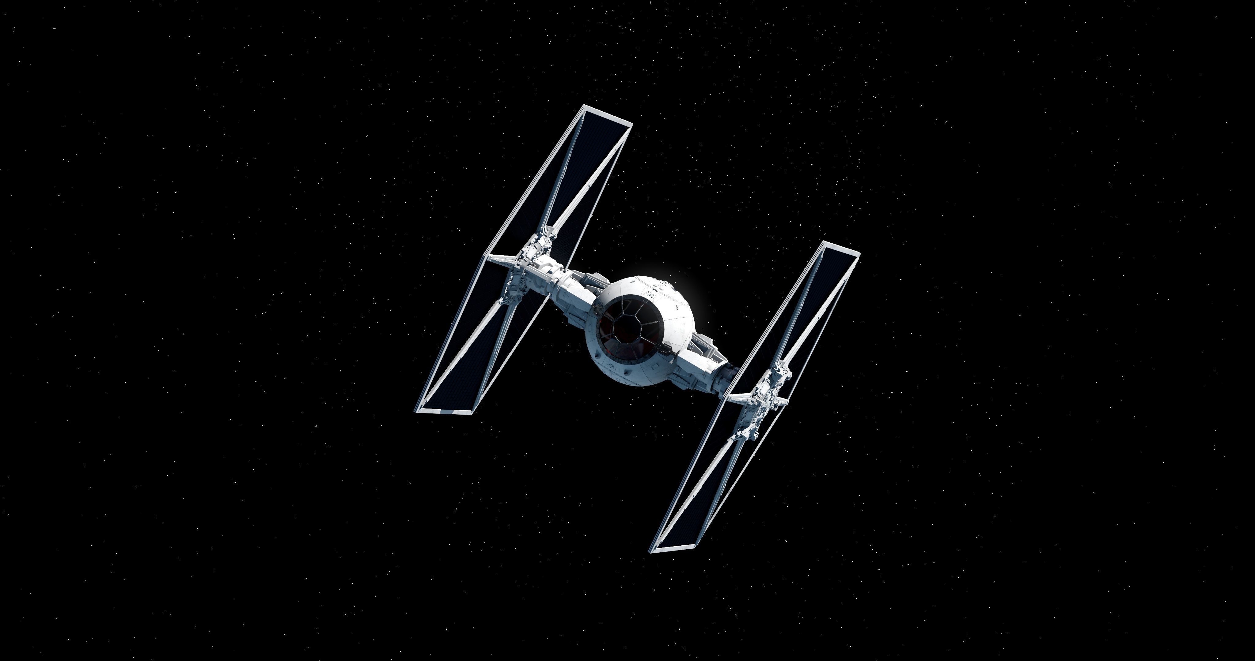 TIE Fighter 3D model_5