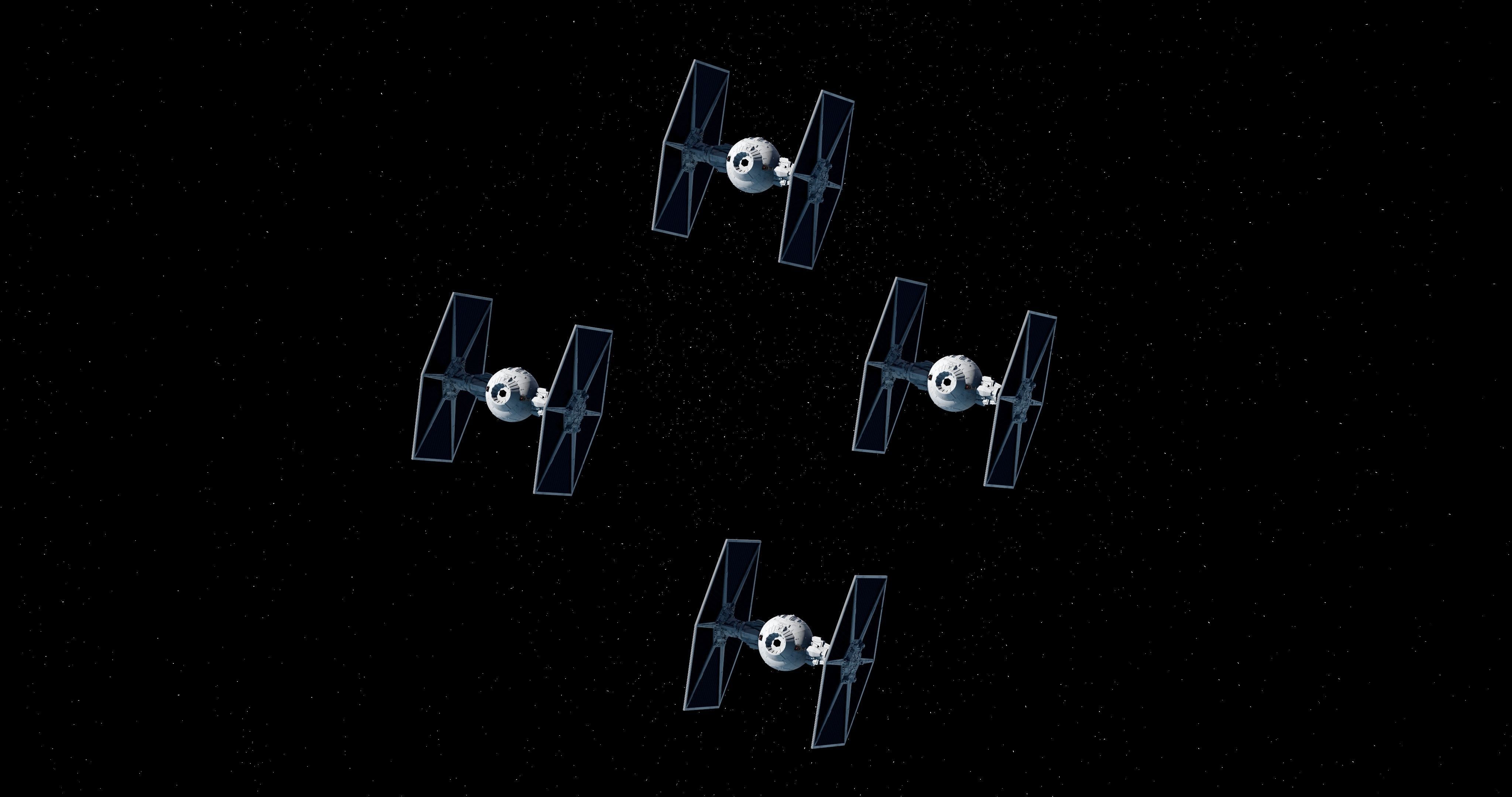 TIE Fighter 3D model_13