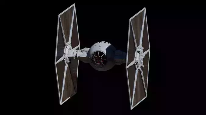 TIE Fighter 3D model