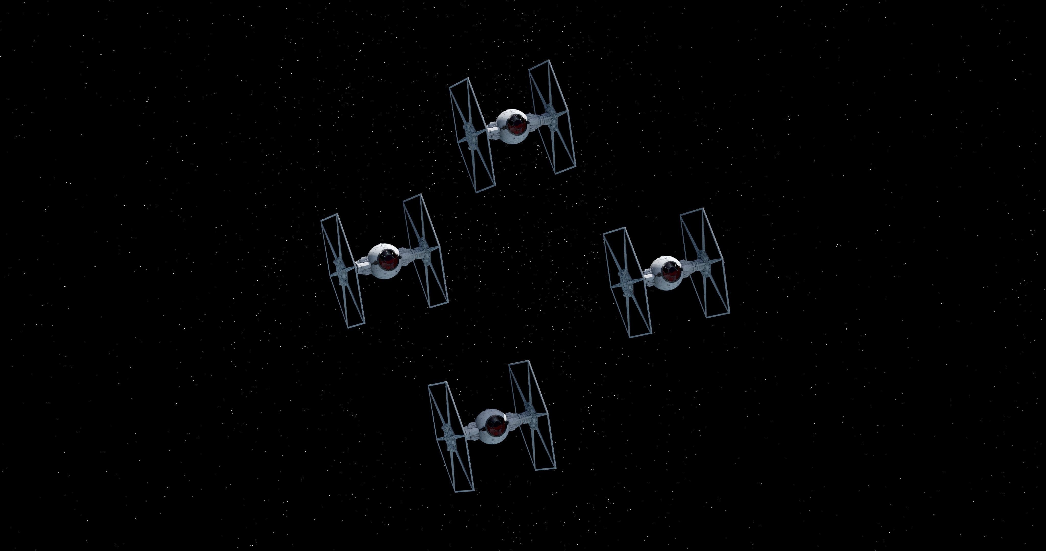 TIE Fighter 3D model_12