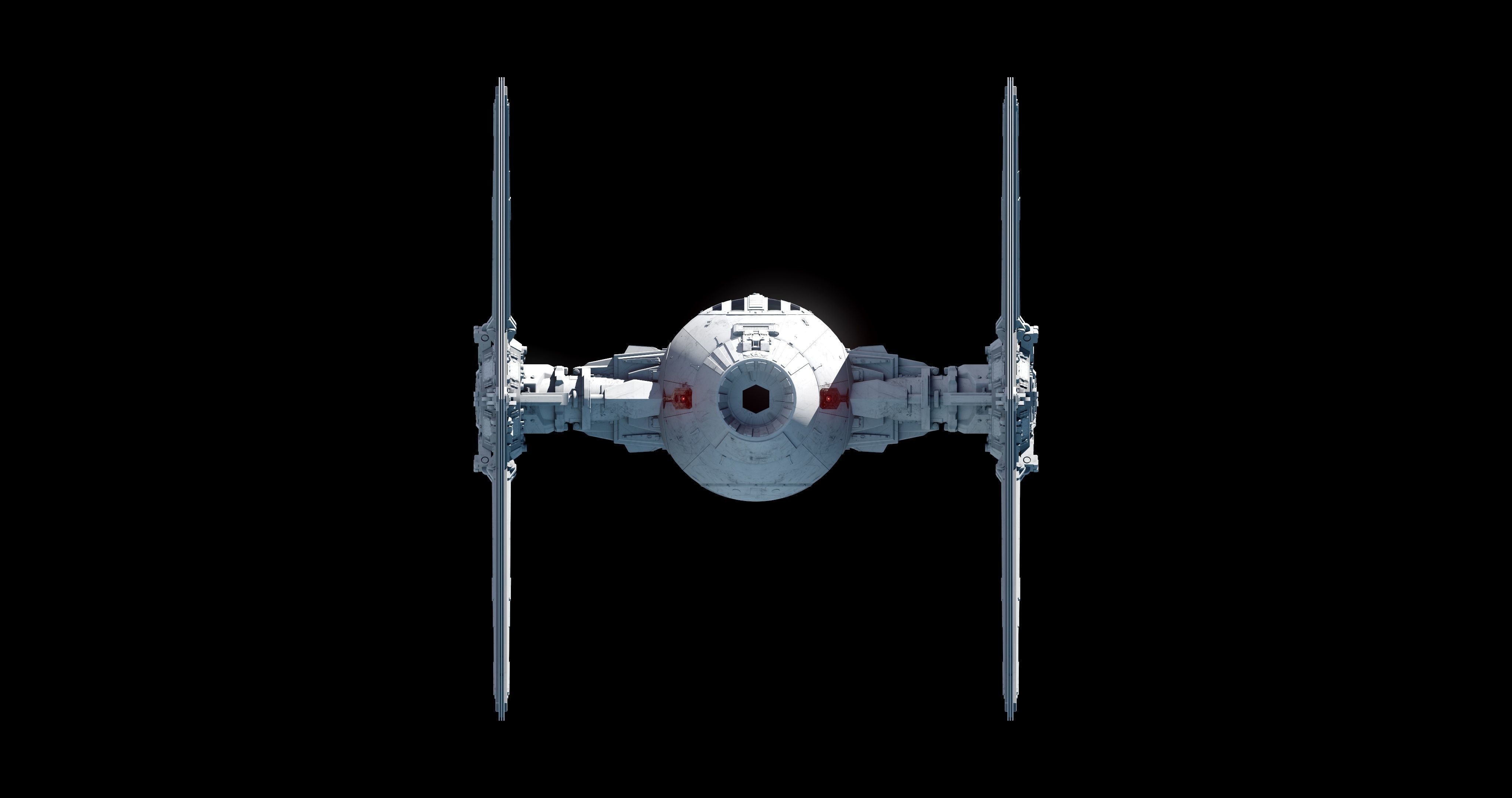 TIE Fighter 3D model_8