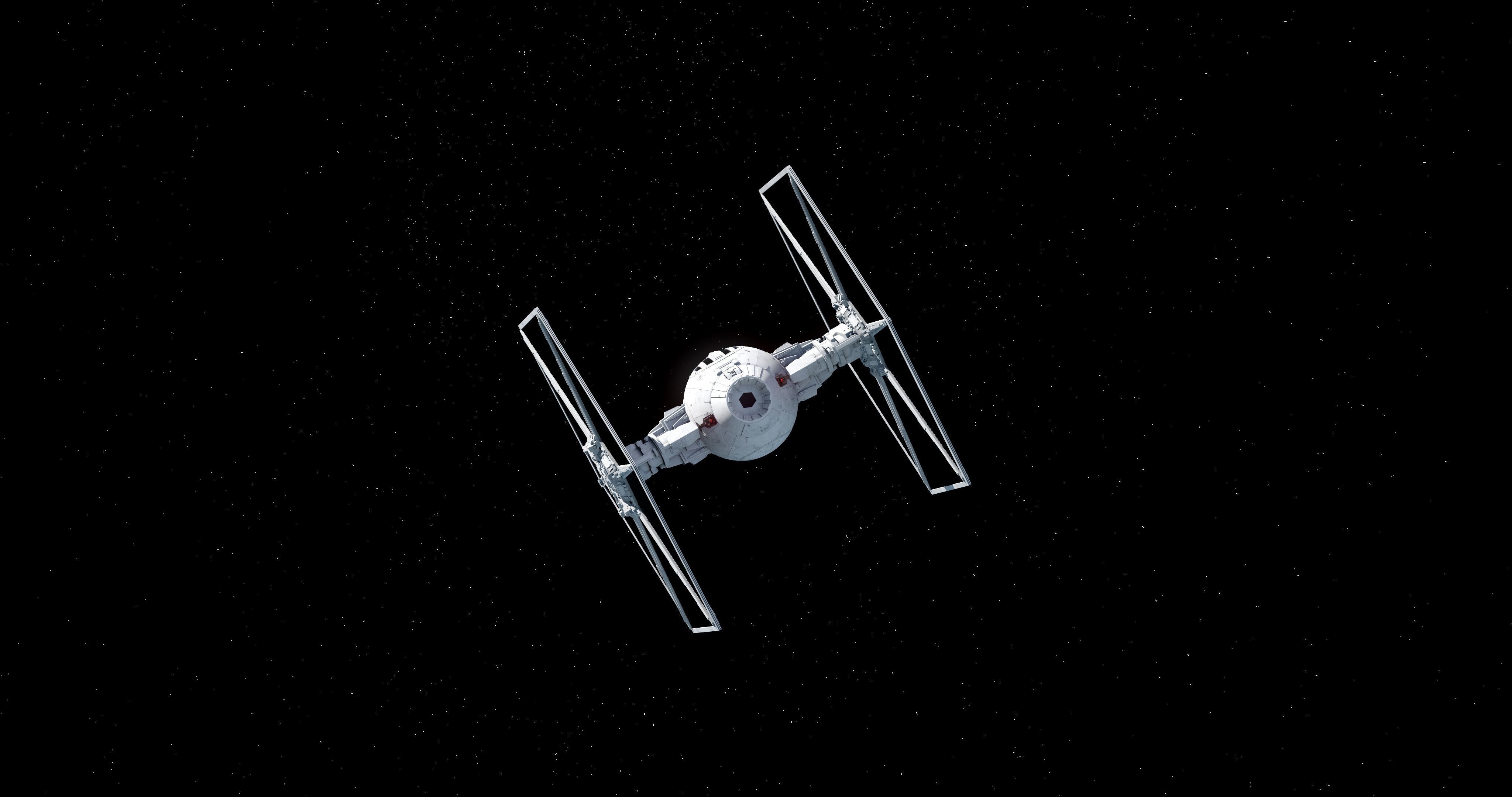 TIE Fighter 3D model_6