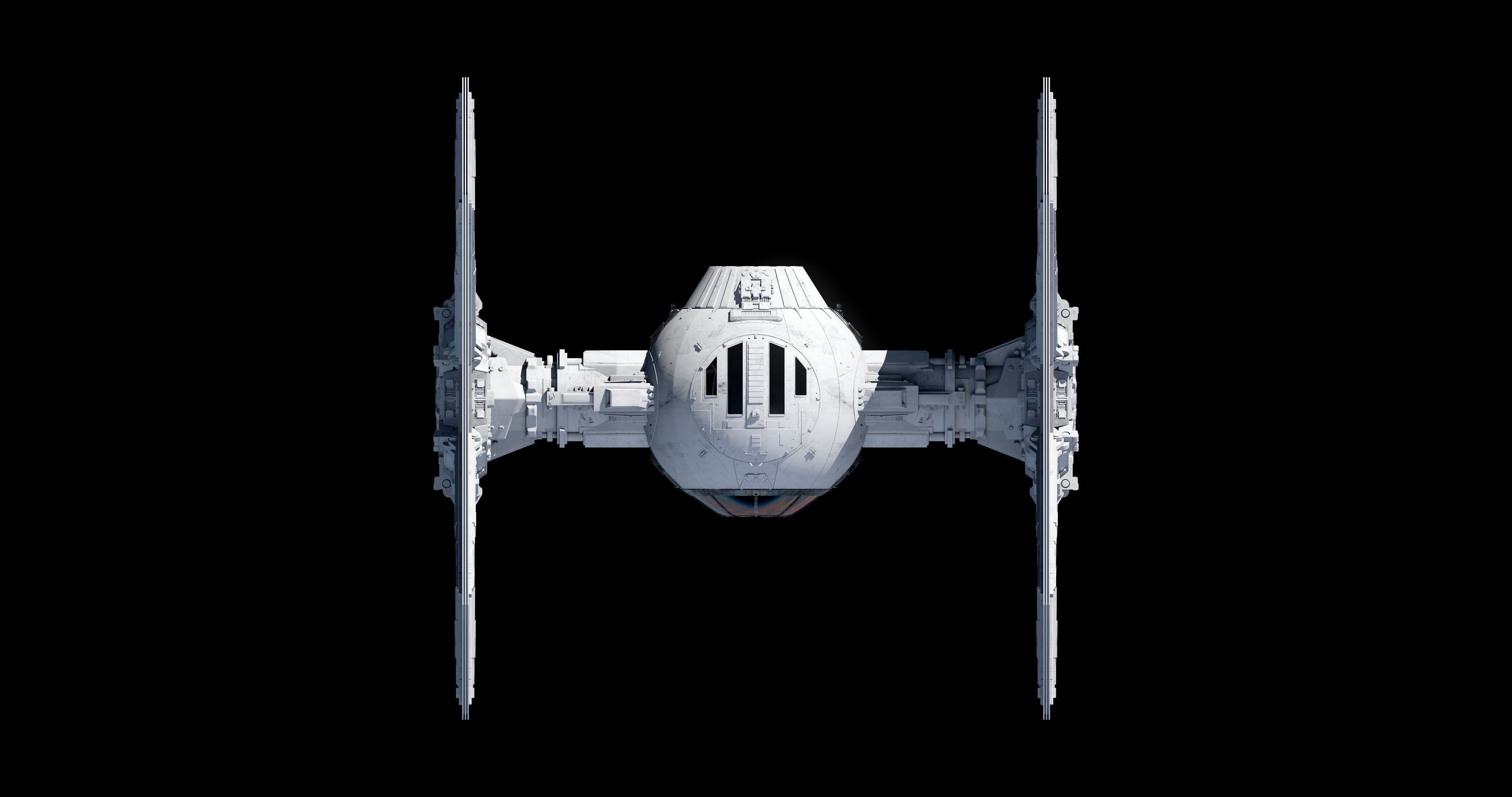 TIE Fighter 3D model_10