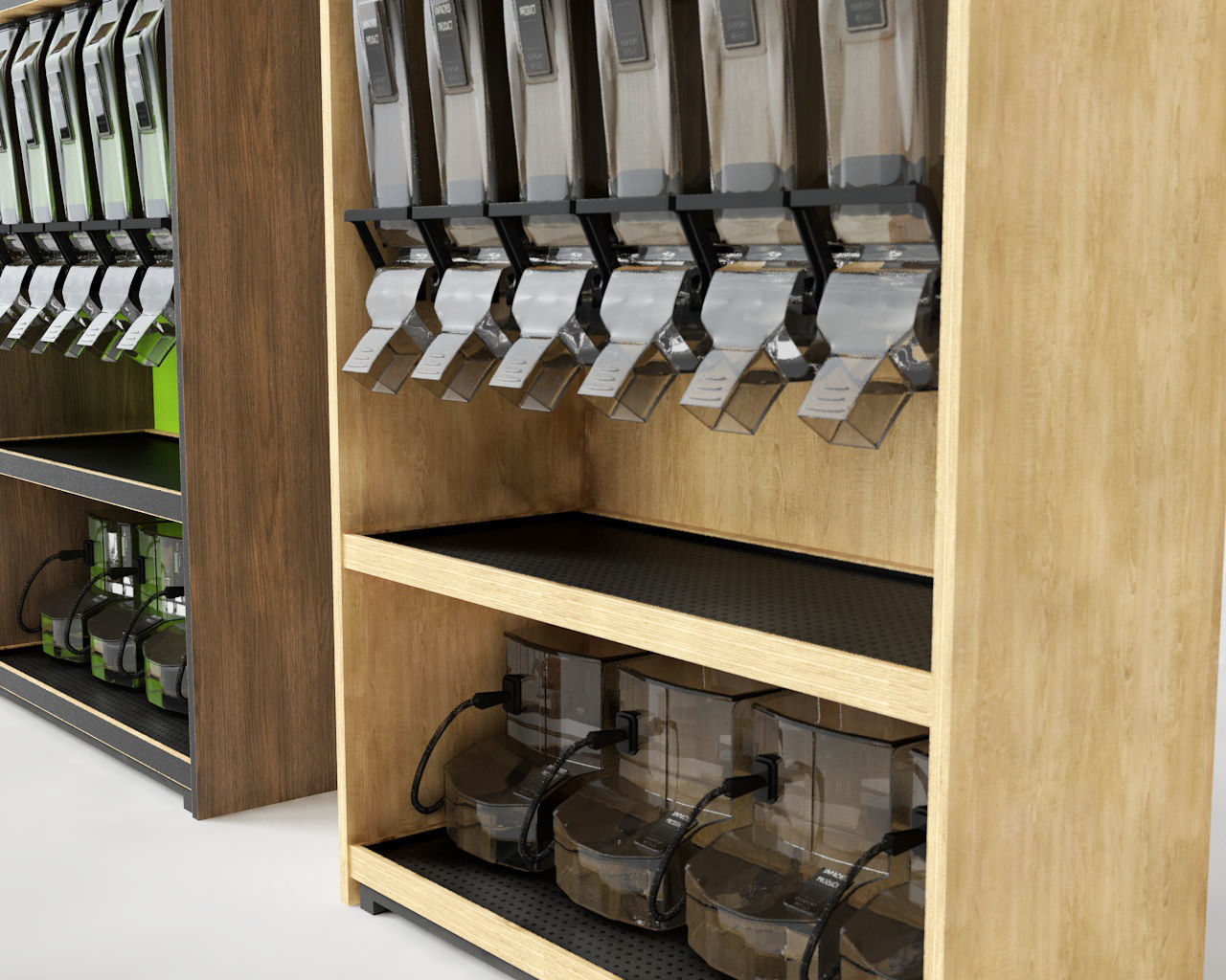 retail gravity dispenser  3D model_2