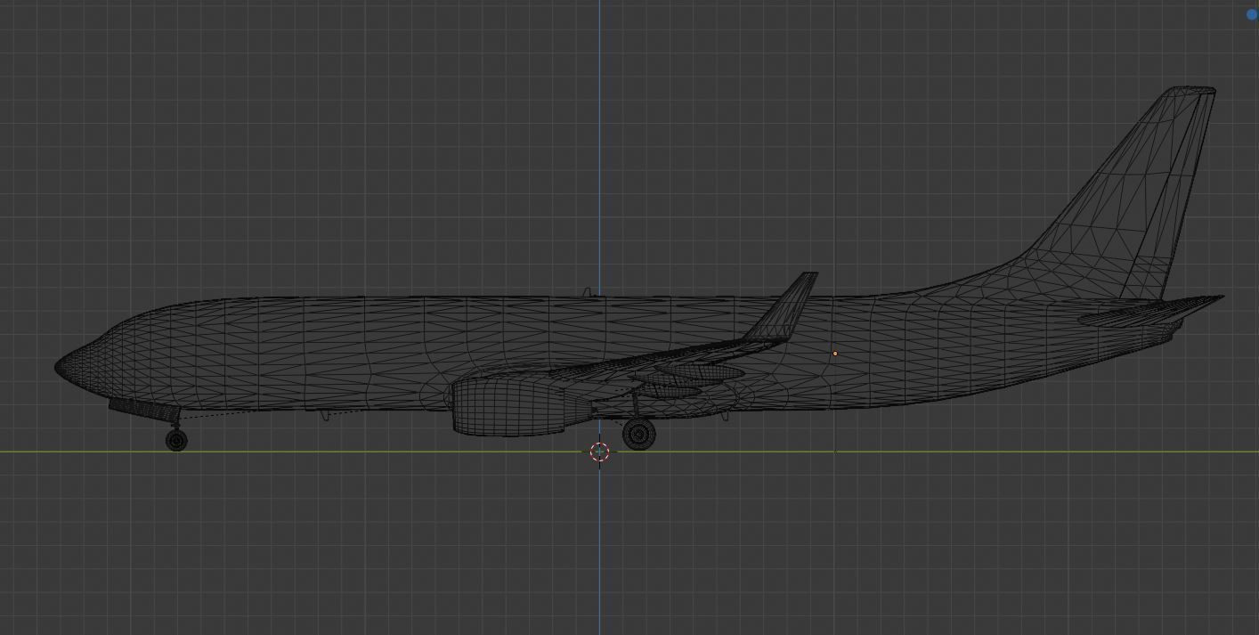 Boeing 737-800 Multi Livery Low-poly 3D model_13