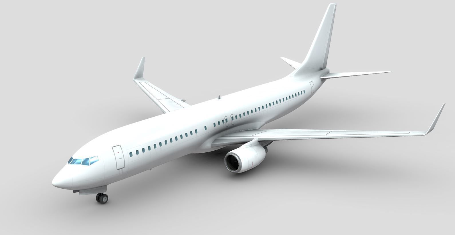 Boeing 737-800 Multi Livery Low-poly 3D model_8