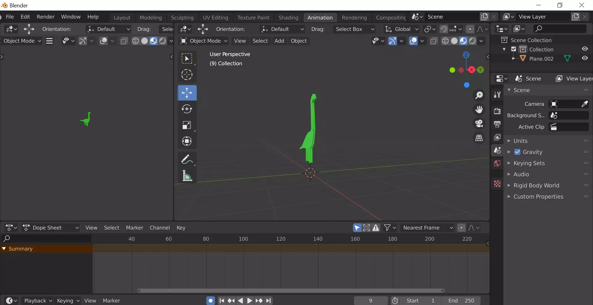 Brachiasaurs computer screen showing animation Free low-poly 3D model_0