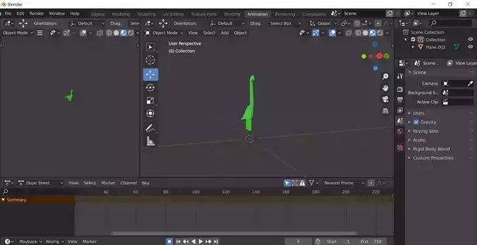 Brachiasaurs computer screen showing animation