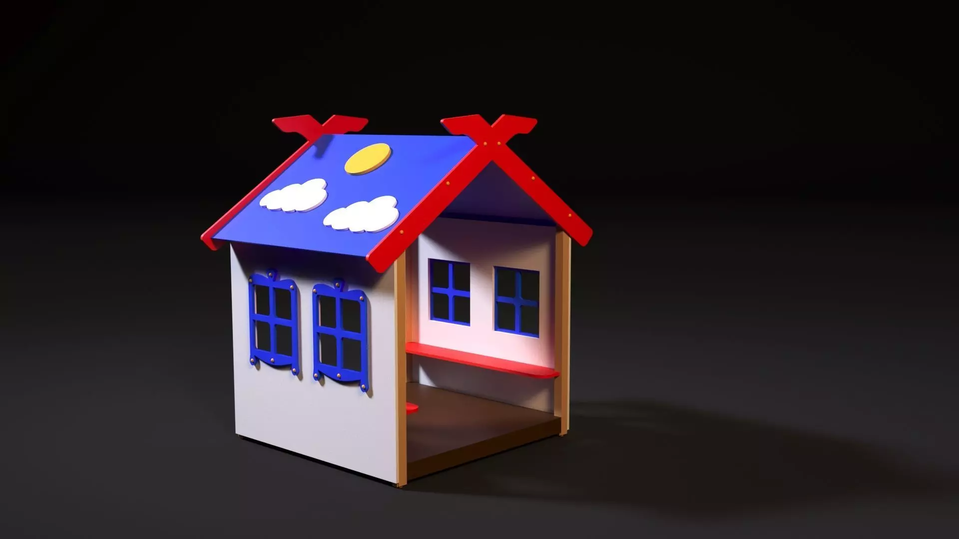 Children playhouse 3D model