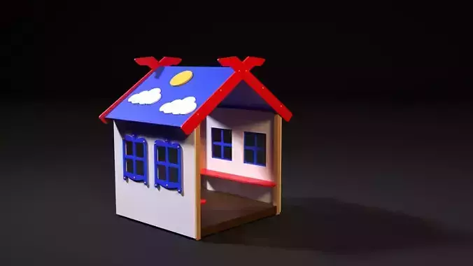 Children playhouse 3D model
