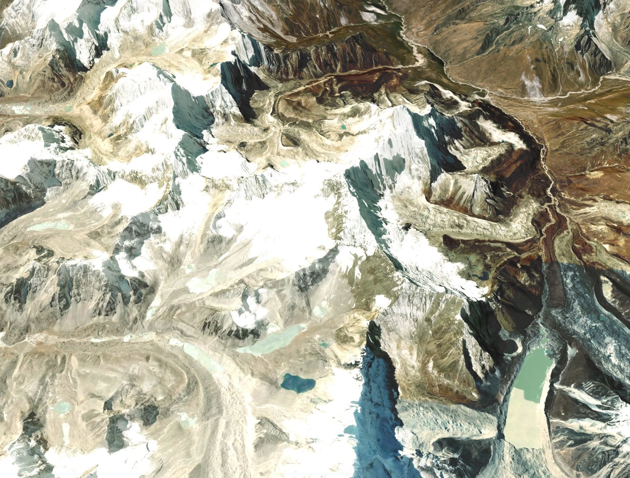 Mountain landscape 3D model_7