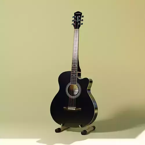 Acoustic Guitar - Kadence Frontier 40 3D model