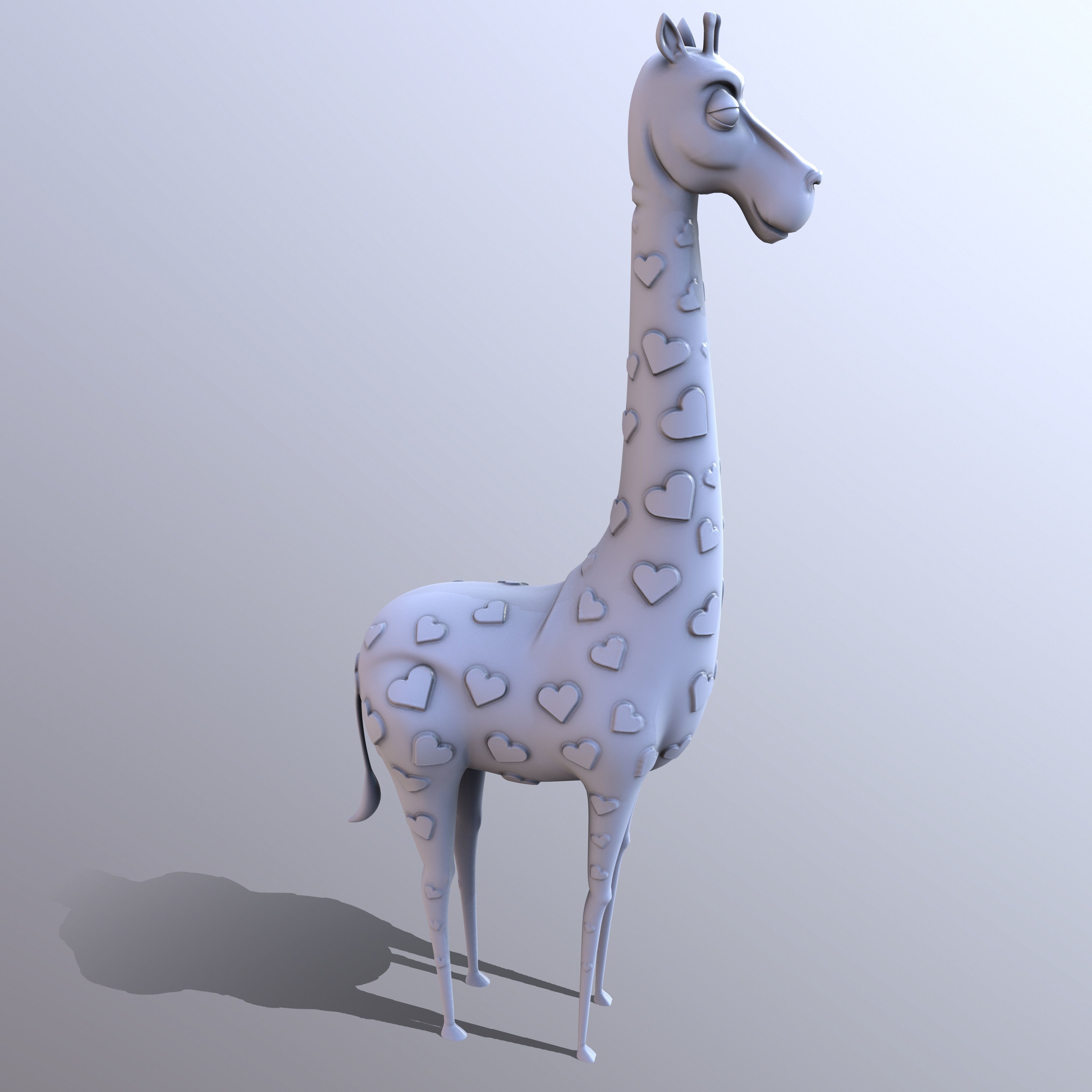 Mr Heart - 3D Print Model 3D print model_7