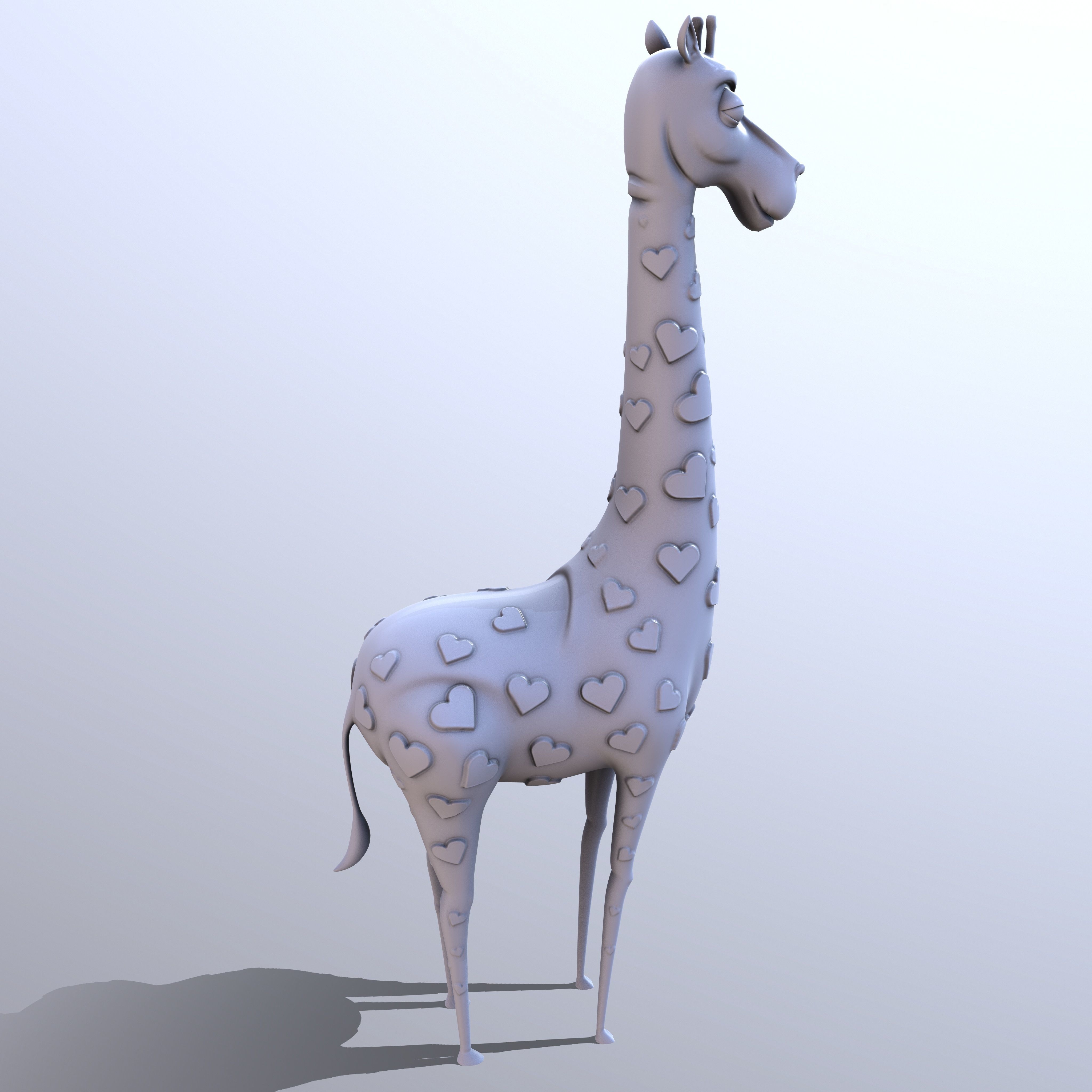 Mr Heart - 3D Print Model 3D print model_8