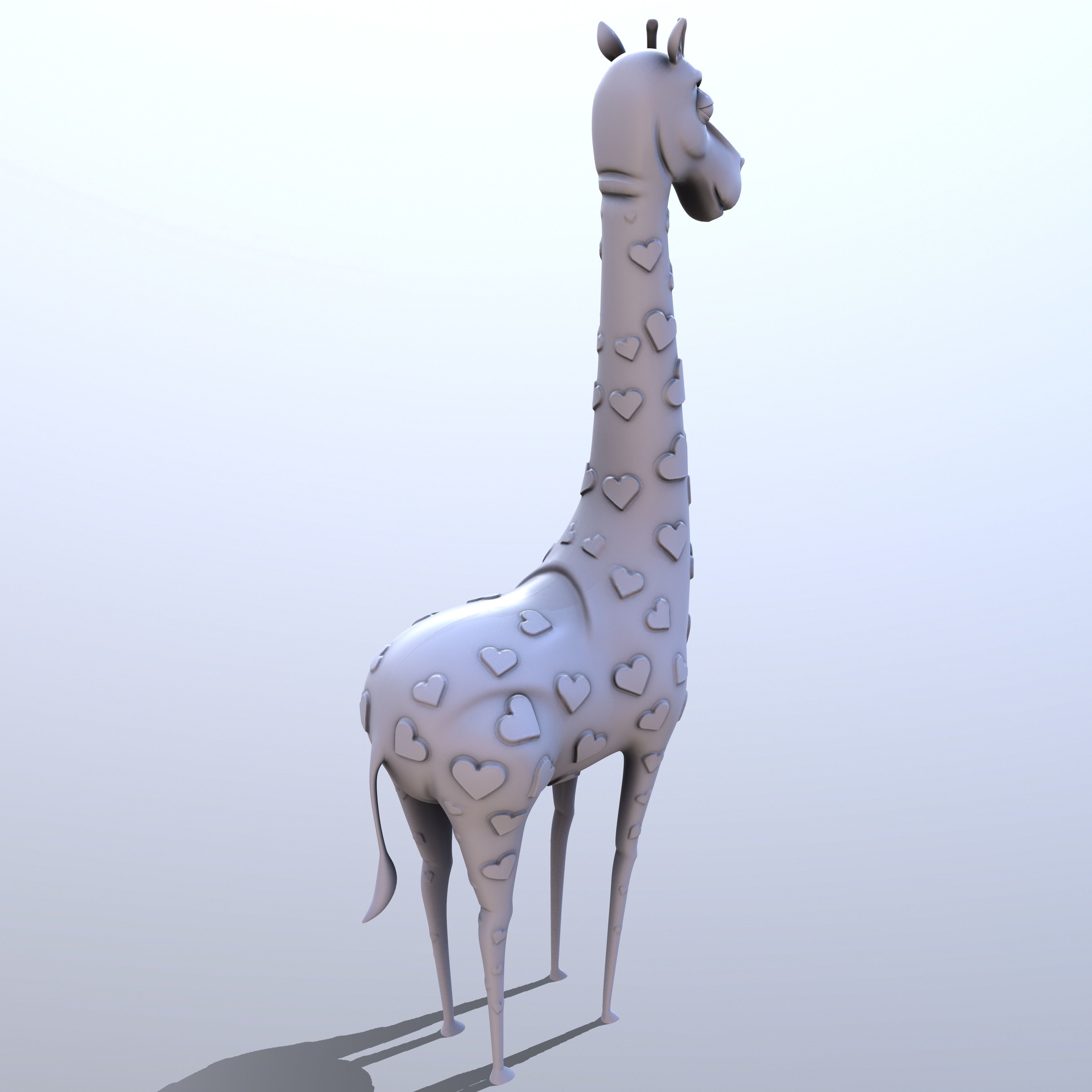 Mr Heart - 3D Print Model 3D print model_9