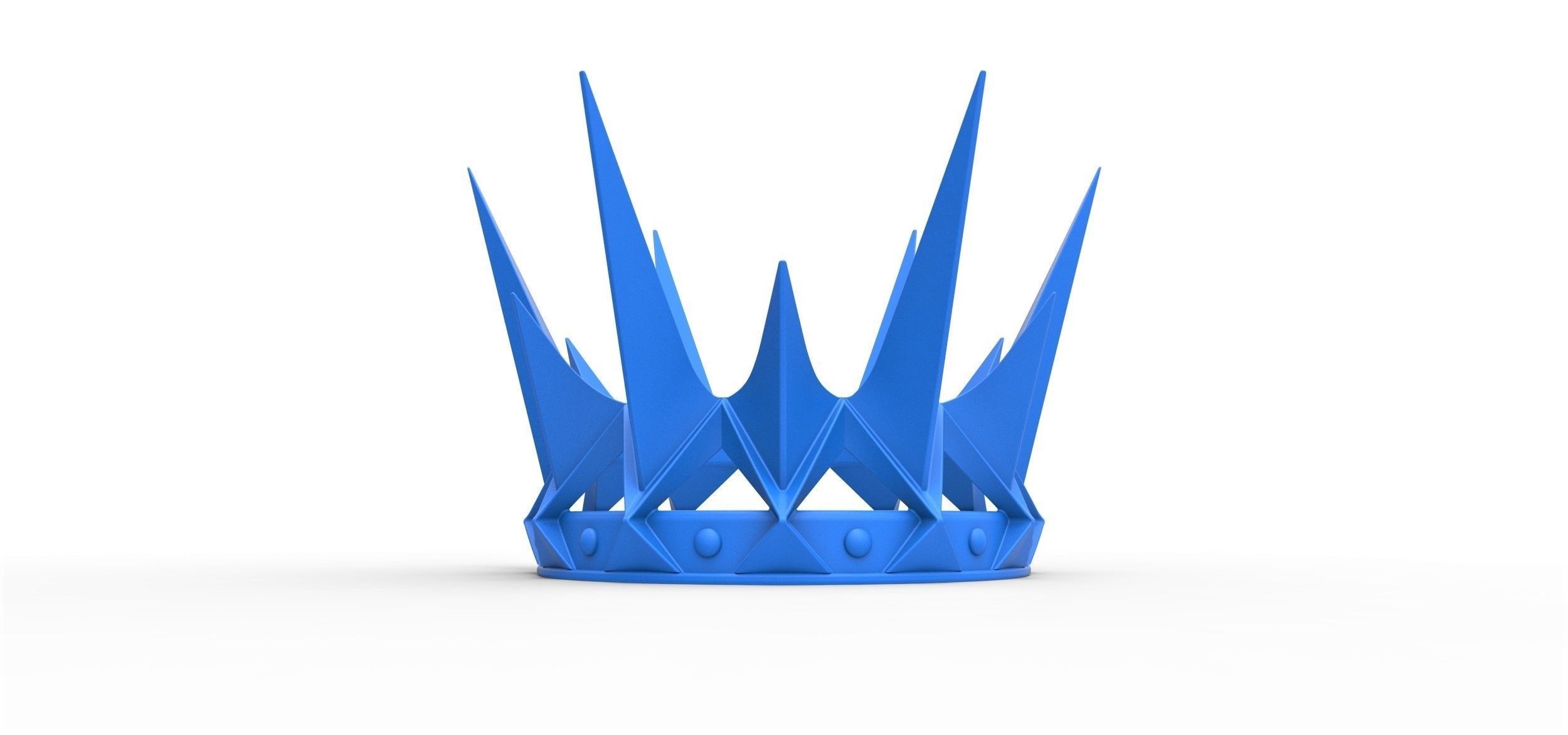 Black Crown of Ravenna from Snow White and the Huntsman 3D print model_5