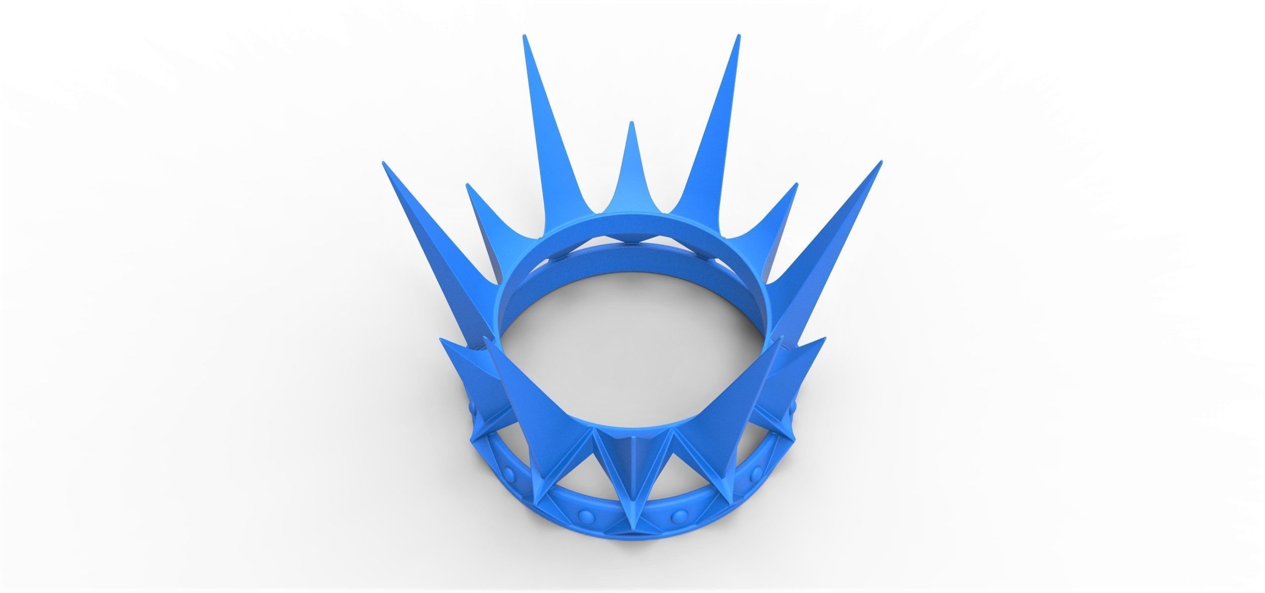 Black Crown of Ravenna from Snow White and the Huntsman 3D print model_7