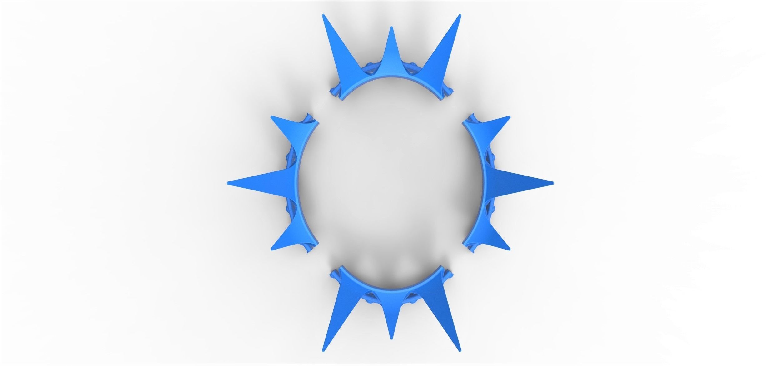 Black Crown of Ravenna from Snow White and the Huntsman 3D print model_12