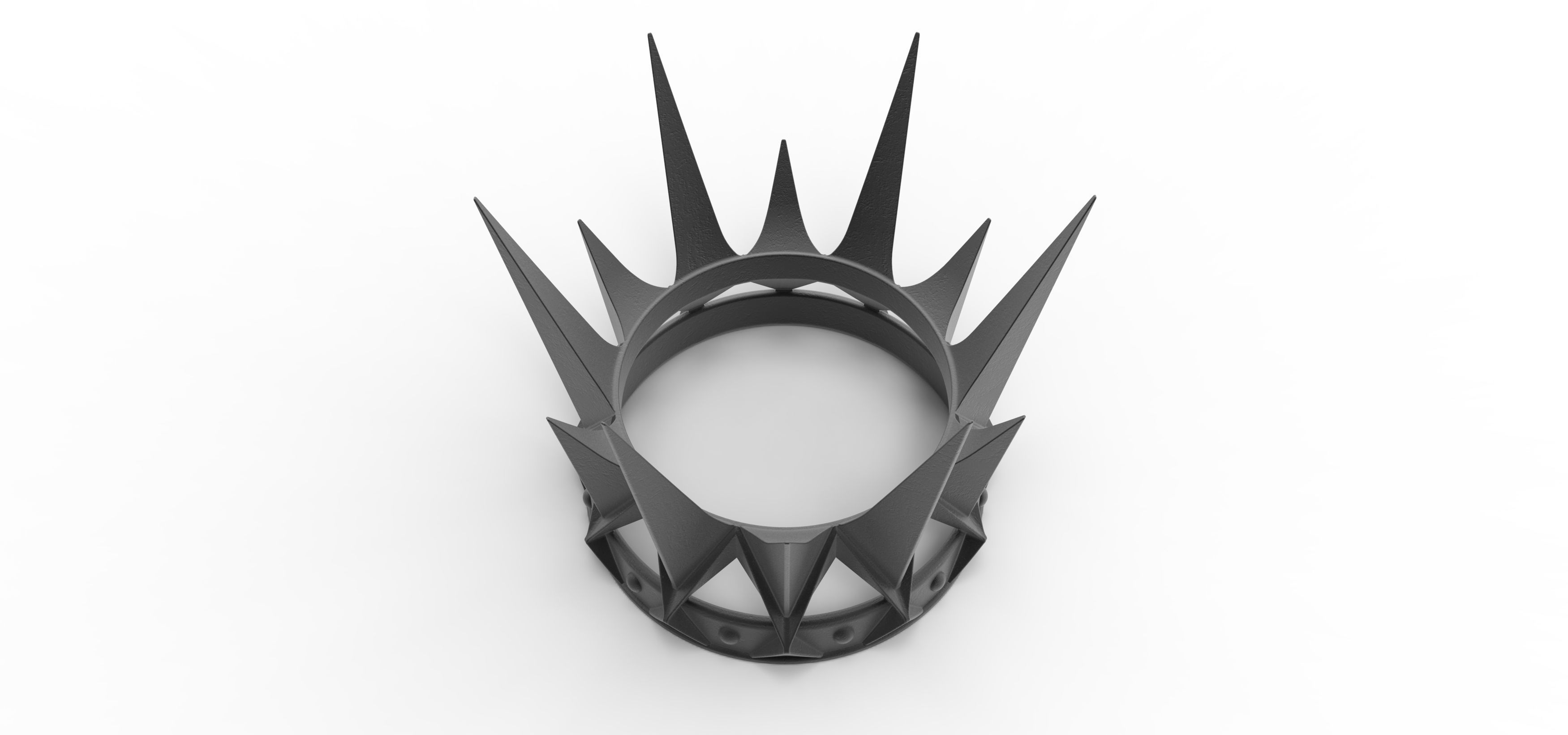 Black Crown of Ravenna from Snow White and the Huntsman 3D print model_2