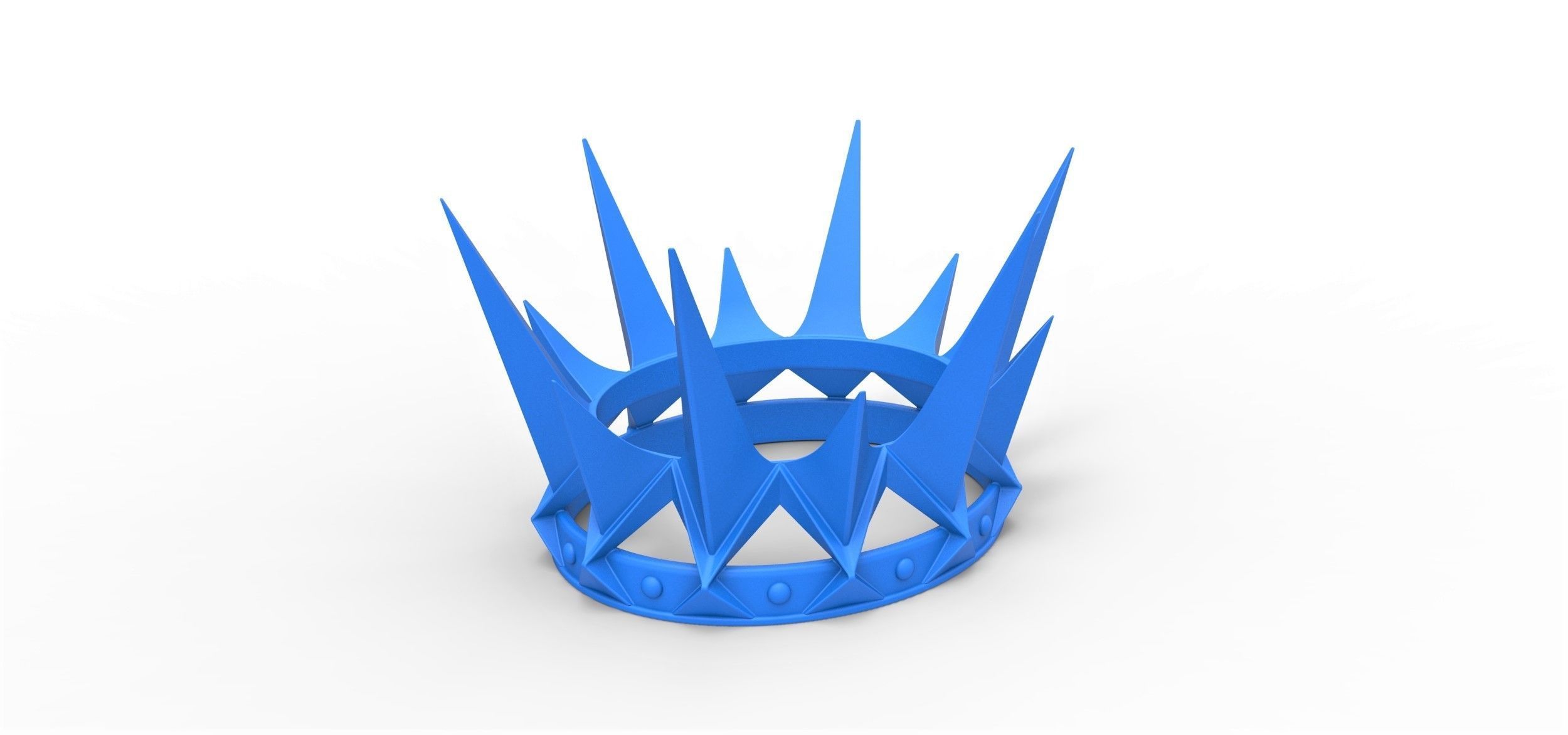 Black Crown of Ravenna from Snow White and the Huntsman 3D print model_8
