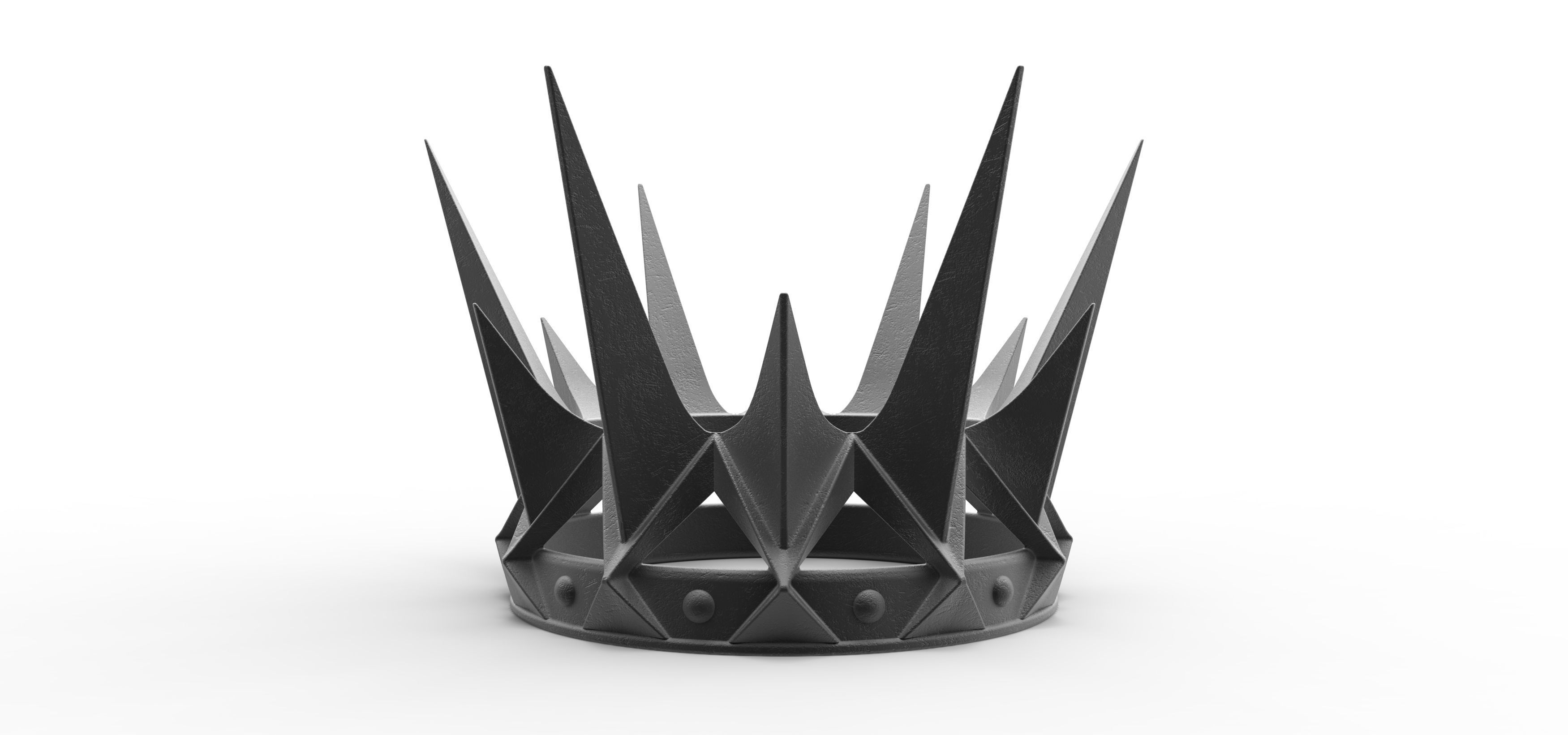 Black Crown of Ravenna from Snow White and the Huntsman 3D print model_1