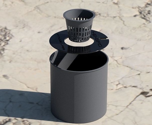 H2 Gro DWC Hydroponic Planter 3D print model