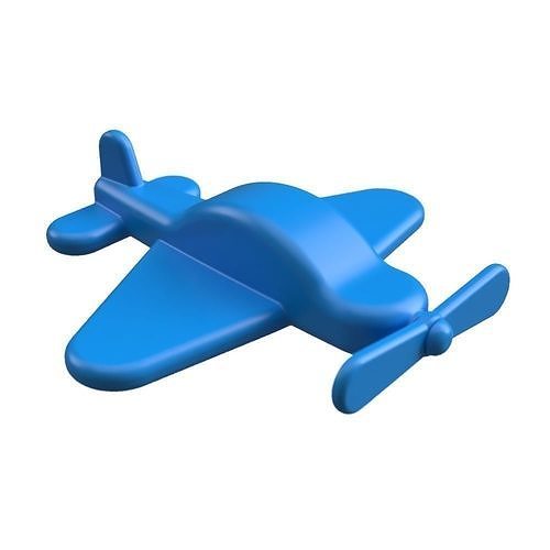 Flat plane curtiss p-40 warhawk Free 3D print model