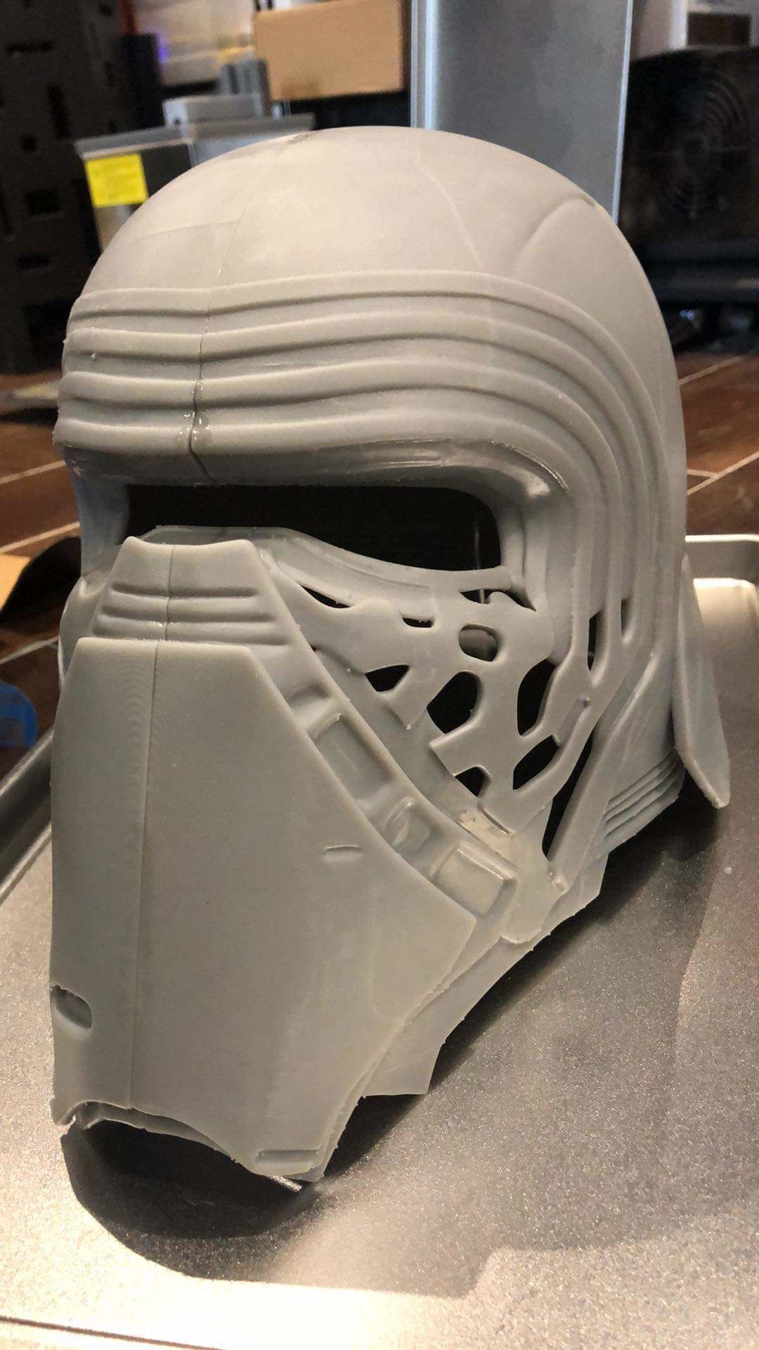 Kylo Ren Helmet STL 3D print model_8