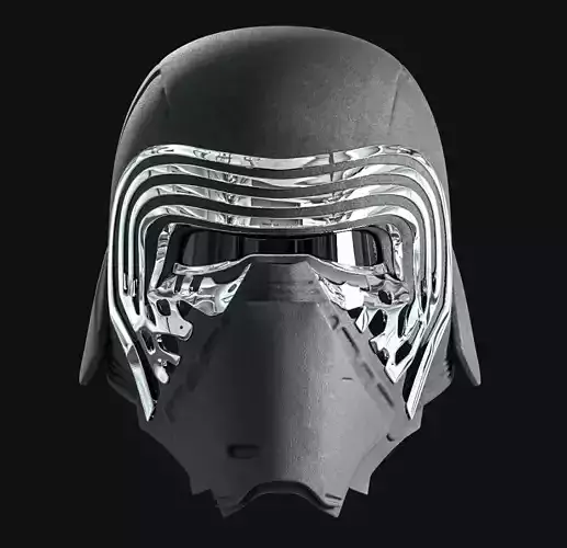 Kylo Ren Helmet STL 3D print model