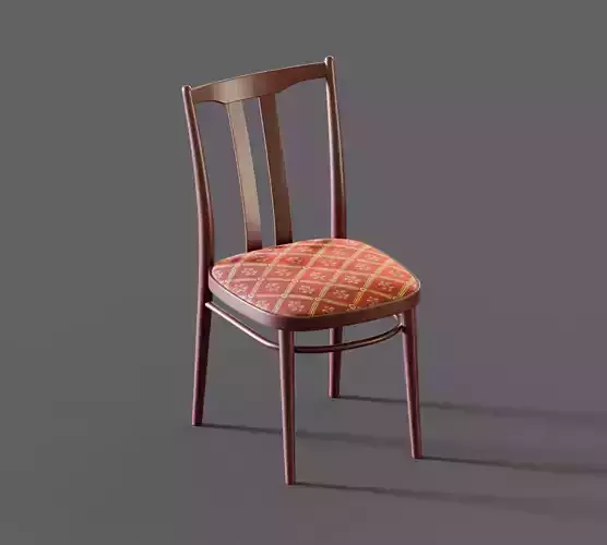 Amazing velvet chair Red King