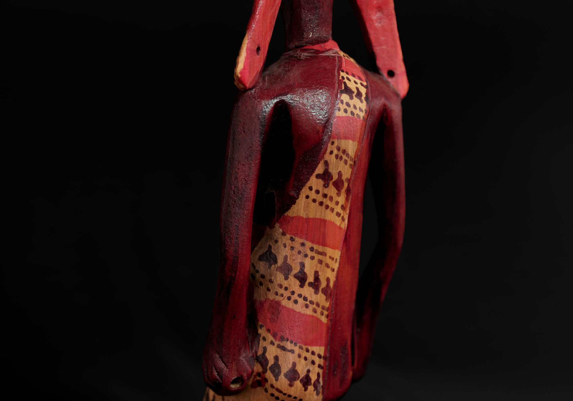 Decoration - African Statue 04 -  Low-poly 3D model_29