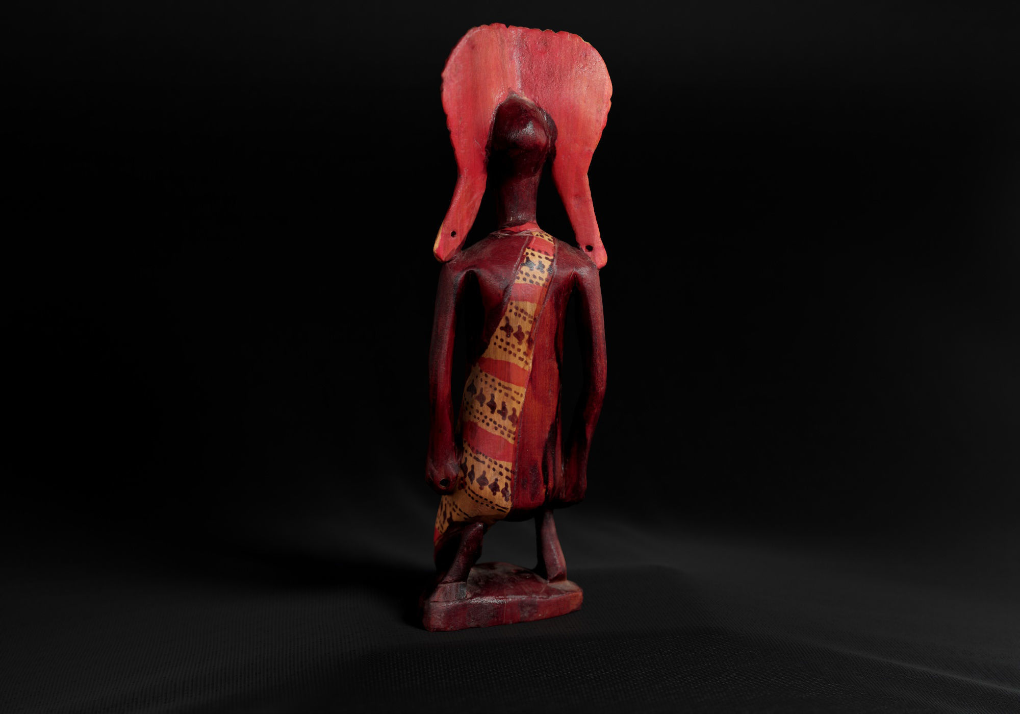 Decoration - African Statue 04 -  Low-poly 3D model_10