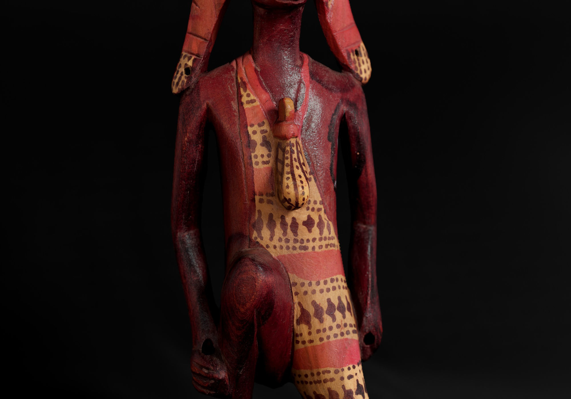 Decoration - African Statue 04 -  Low-poly 3D model_26