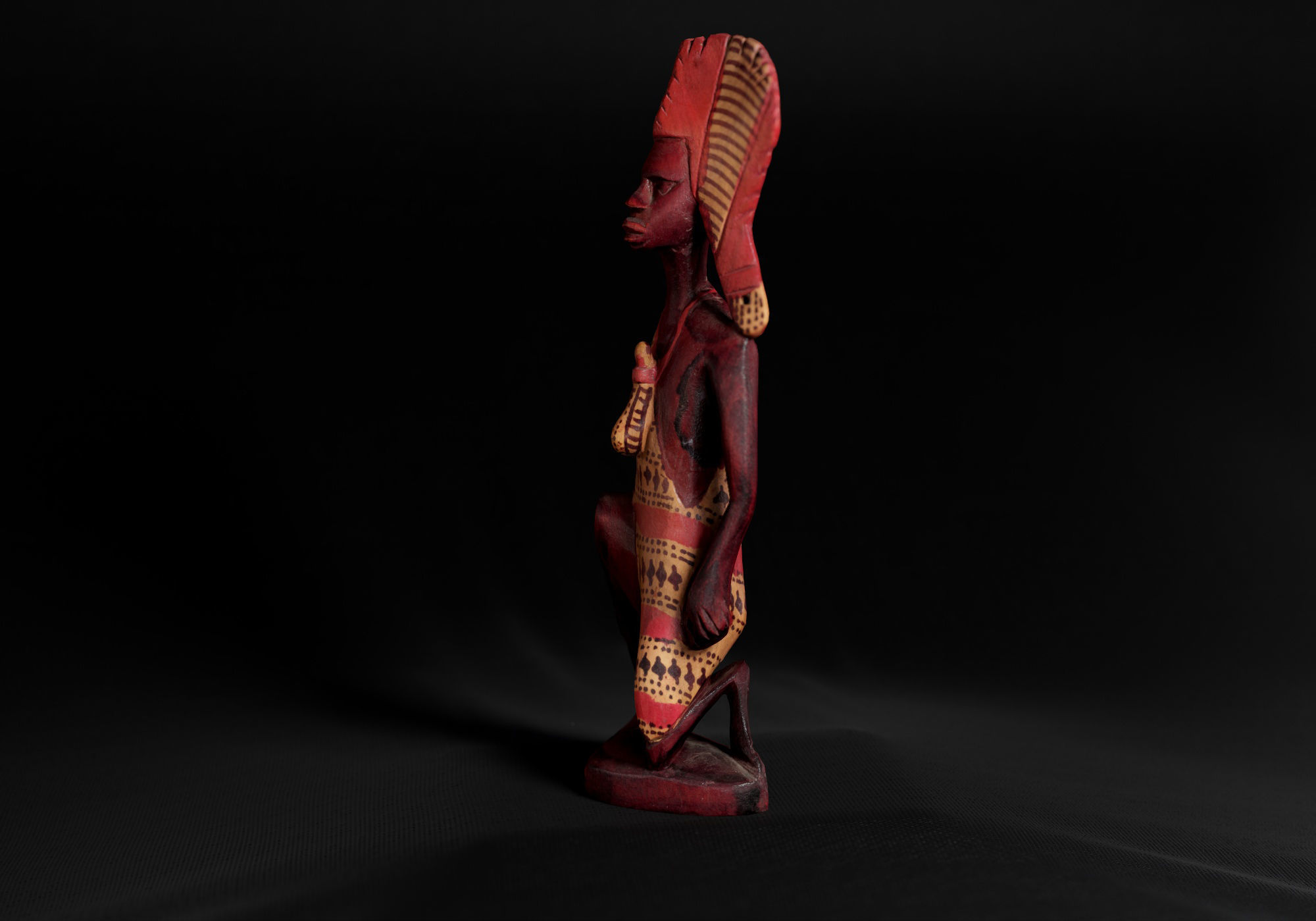 Decoration - African Statue 04 -  Low-poly 3D model_15