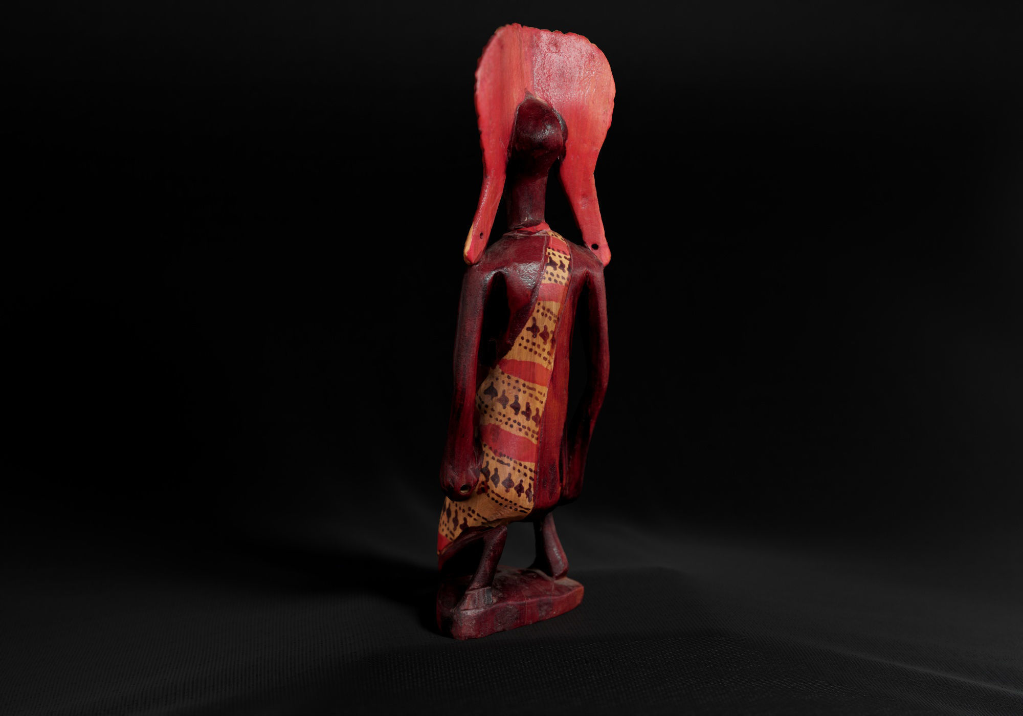 Decoration - African Statue 04 -  Low-poly 3D model_11