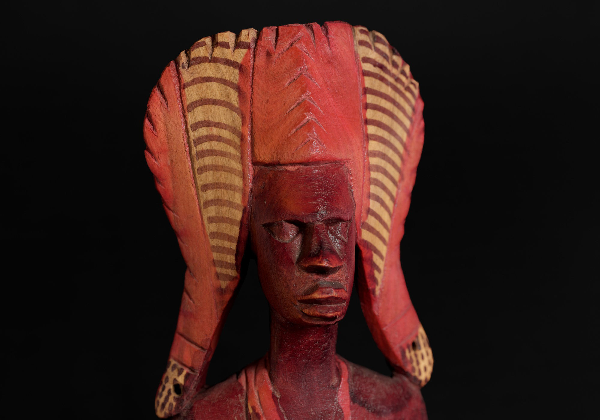 Decoration - African Statue 04 -  Low-poly 3D model_19