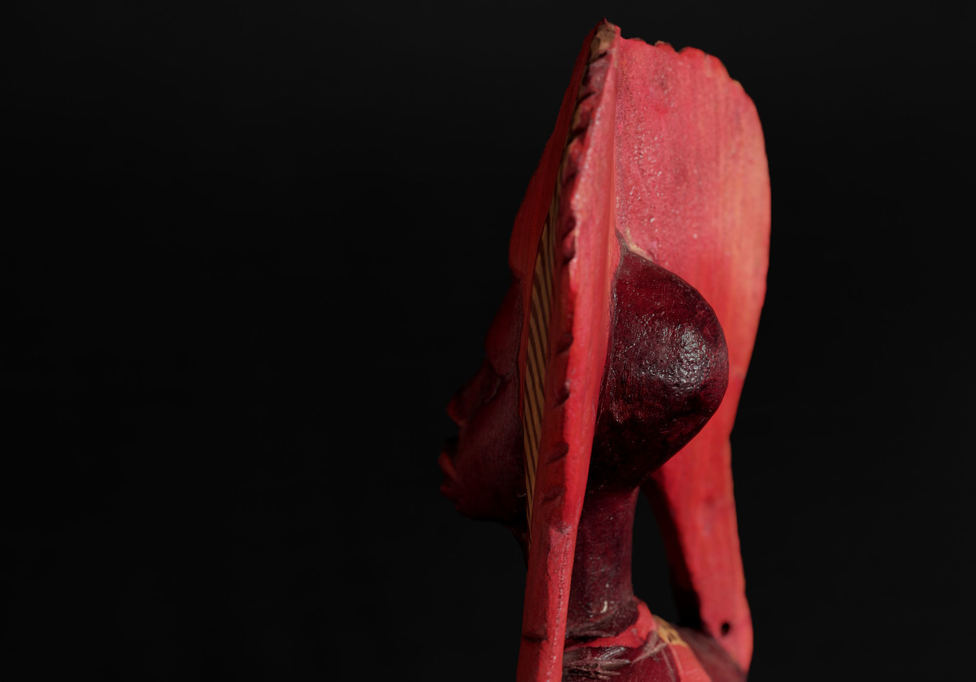 Decoration - African Statue 04 -  Low-poly 3D model_23