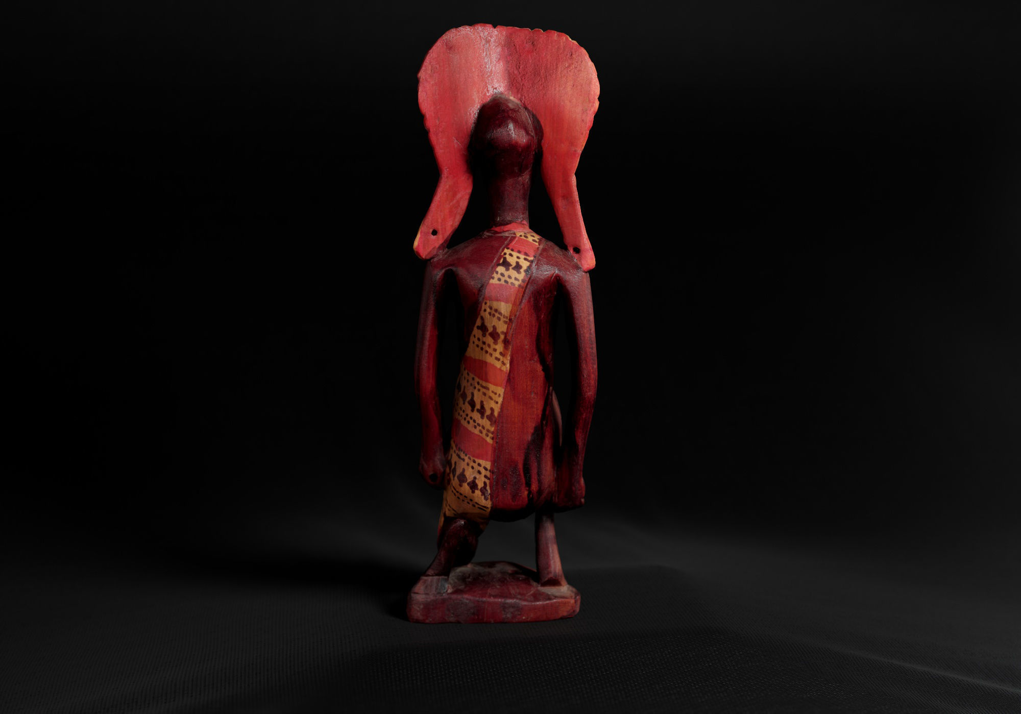 Decoration - African Statue 04 -  Low-poly 3D model_9