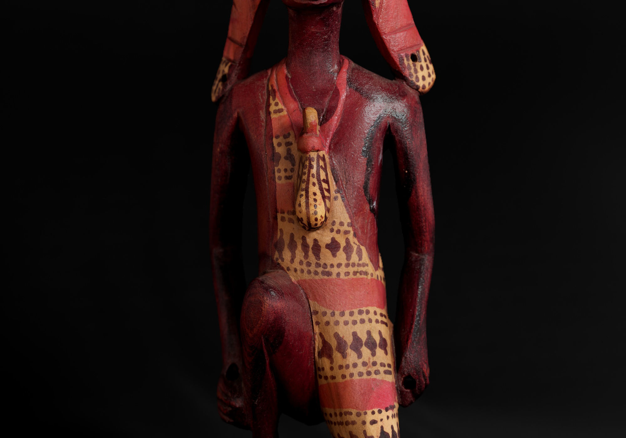 Decoration - African Statue 04 -  Low-poly 3D model_31