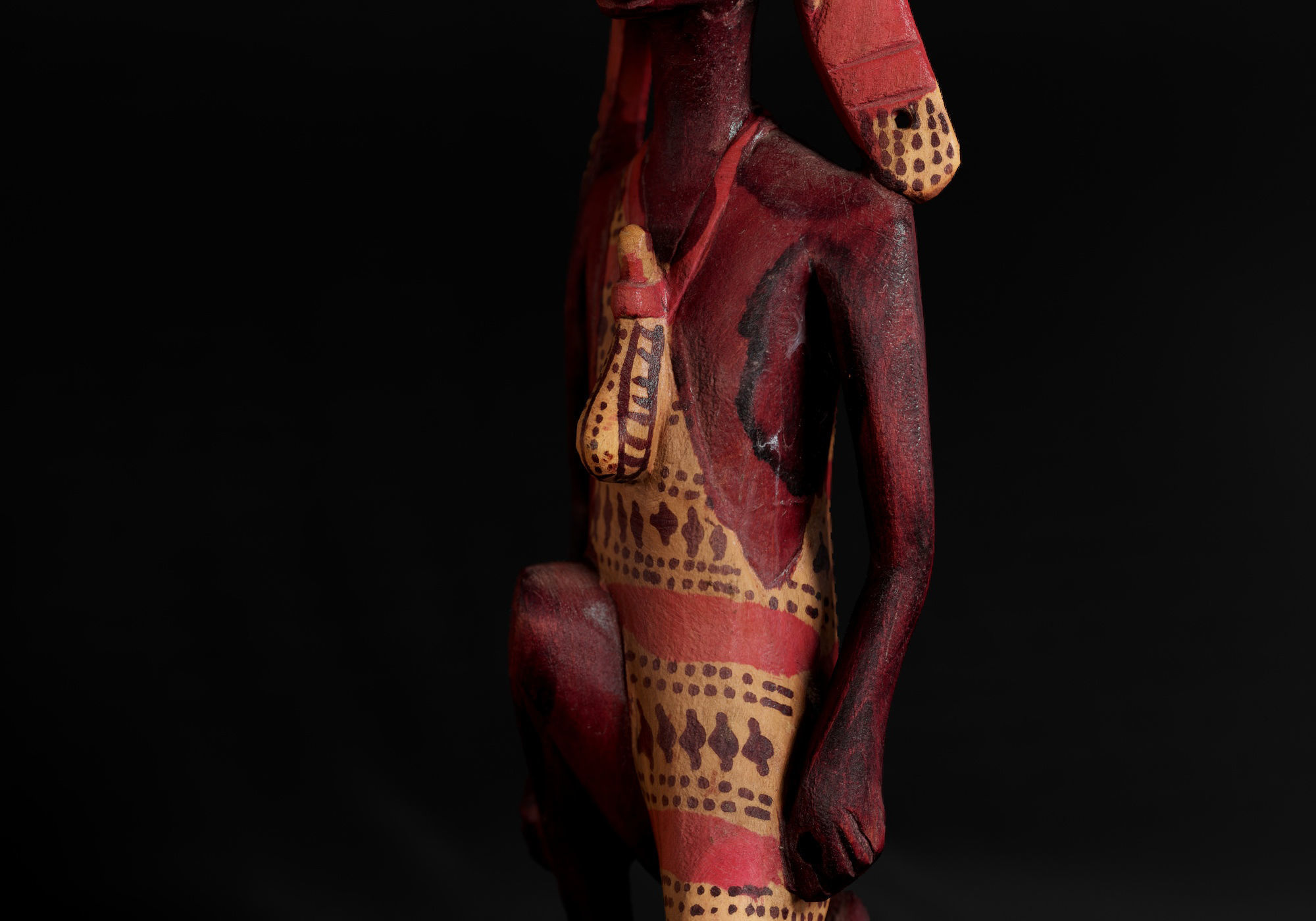 Decoration - African Statue 04 -  Low-poly 3D model_30