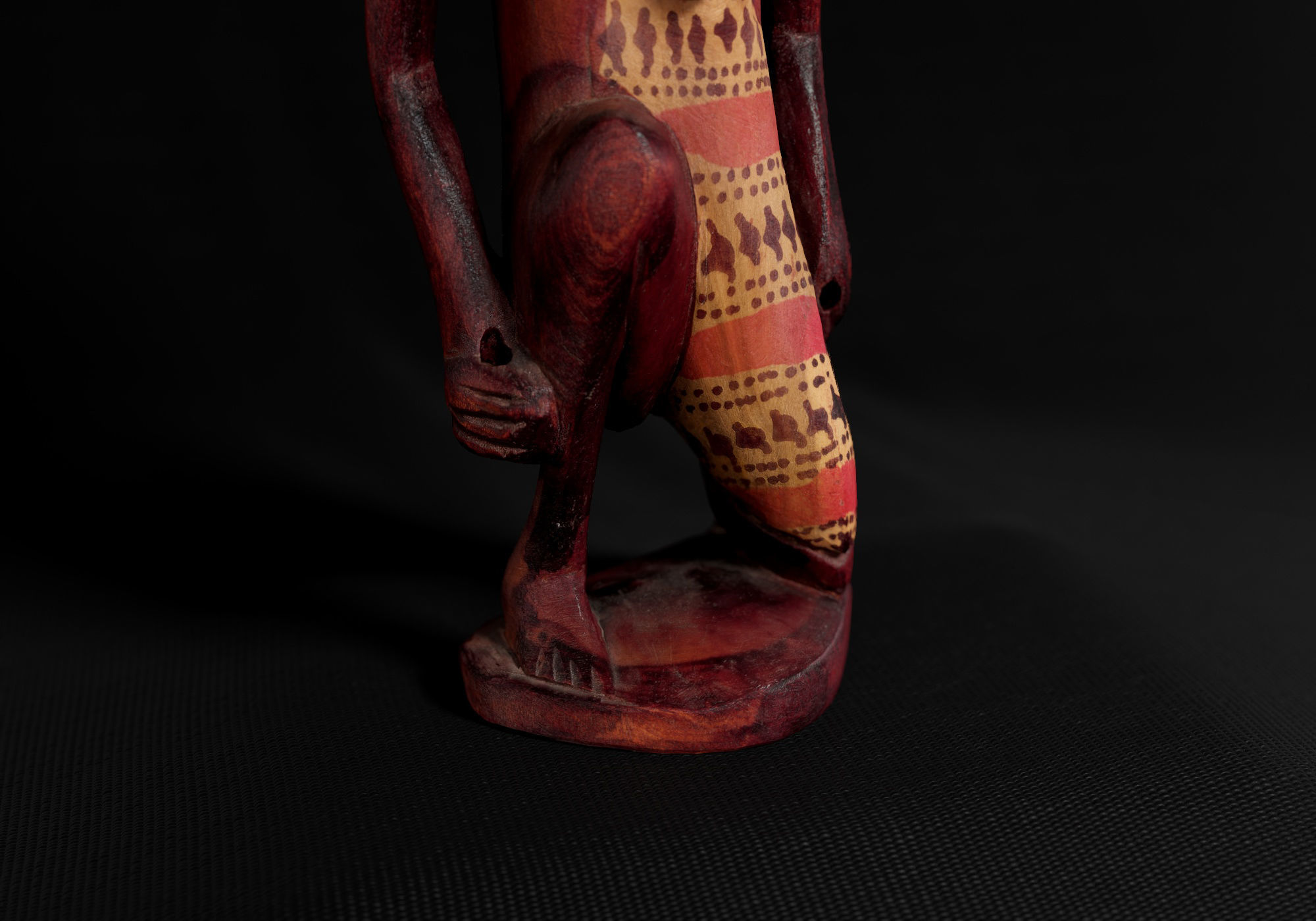 Decoration - African Statue 04 -  Low-poly 3D model_32
