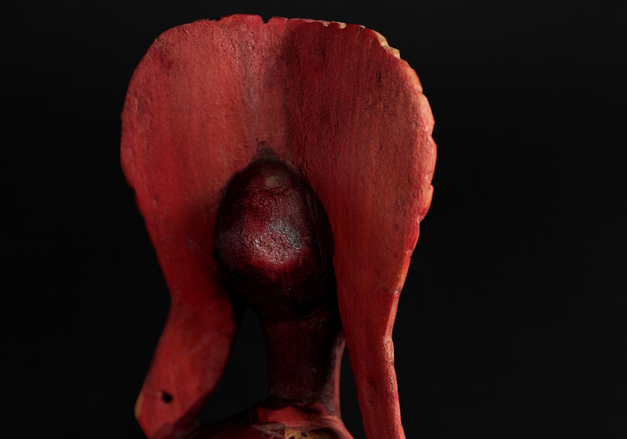 Decoration - African Statue 04 -  Low-poly 3D model_21